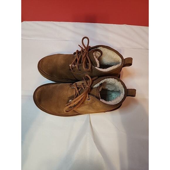 UGG Neumel Suede Low Chukka Classic Ankle Boots Shoes (3236) Chestnut Size 11 main image 8